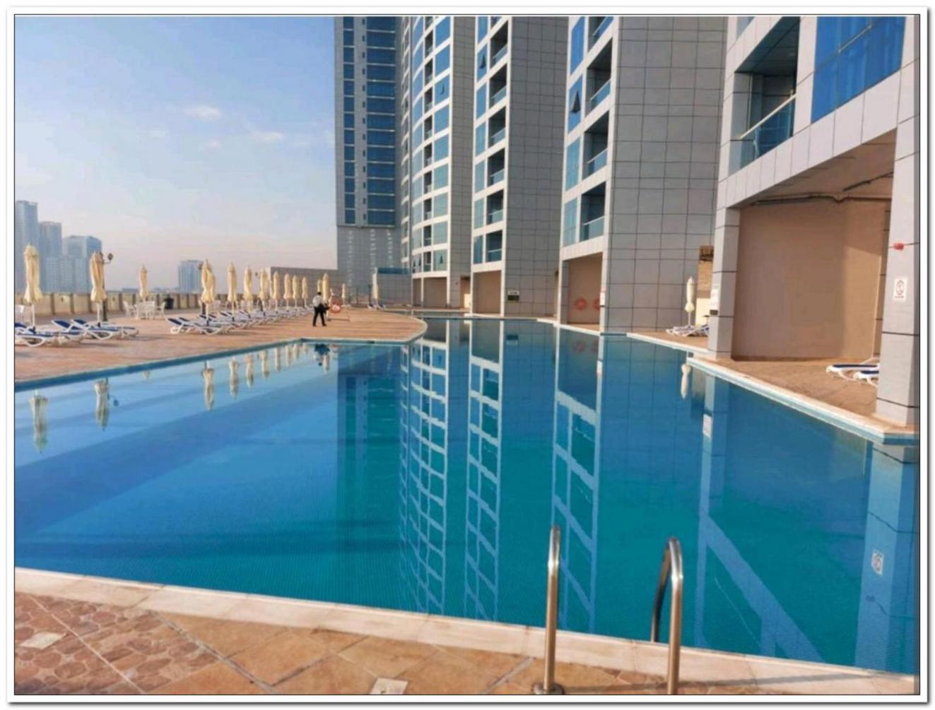 Skyline High Beach 2 Bedroom Apartment Ajmán Exterior foto