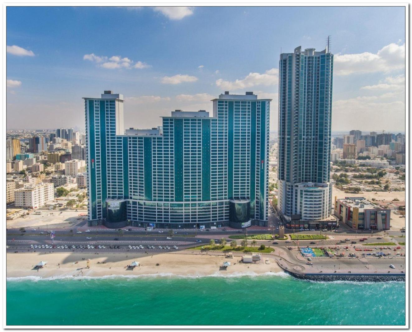Skyline High Beach 2 Bedroom Apartment Ajmán Exterior foto
